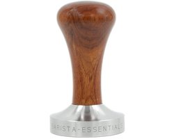 Tamper - 51mm – Delonghi Dedica - La Specialista - Hout - RVS - Koffie Tamper – Espresso Tamper - Koffie Stamper - Delonghi Koffiemachine – Espressomachine - Barista Essentials