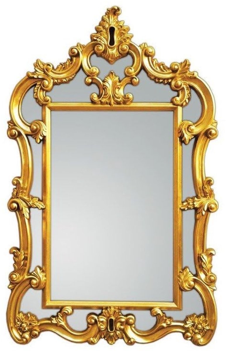 Elzusha - Barok Wandspiegel in Antiek Goud 145 x 90 cm