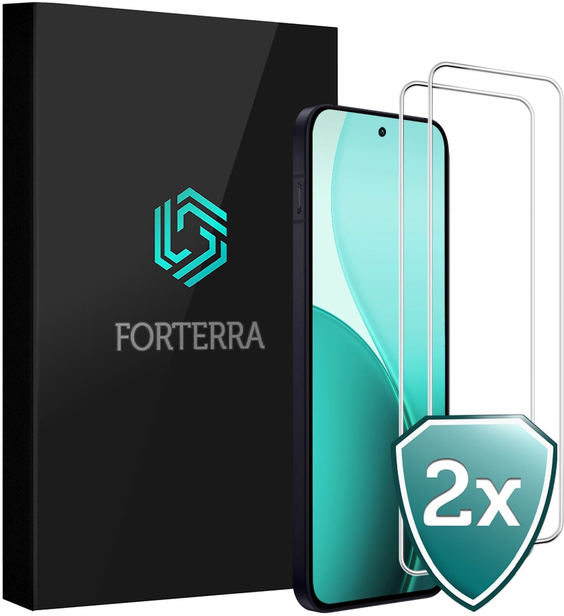 Screenprotector 2 Stuks - Geschikt voor Oppo Reno 14 - Extra Sterk - Beschermglas - Gehard Glas - Tempered Glass - Screen Protector