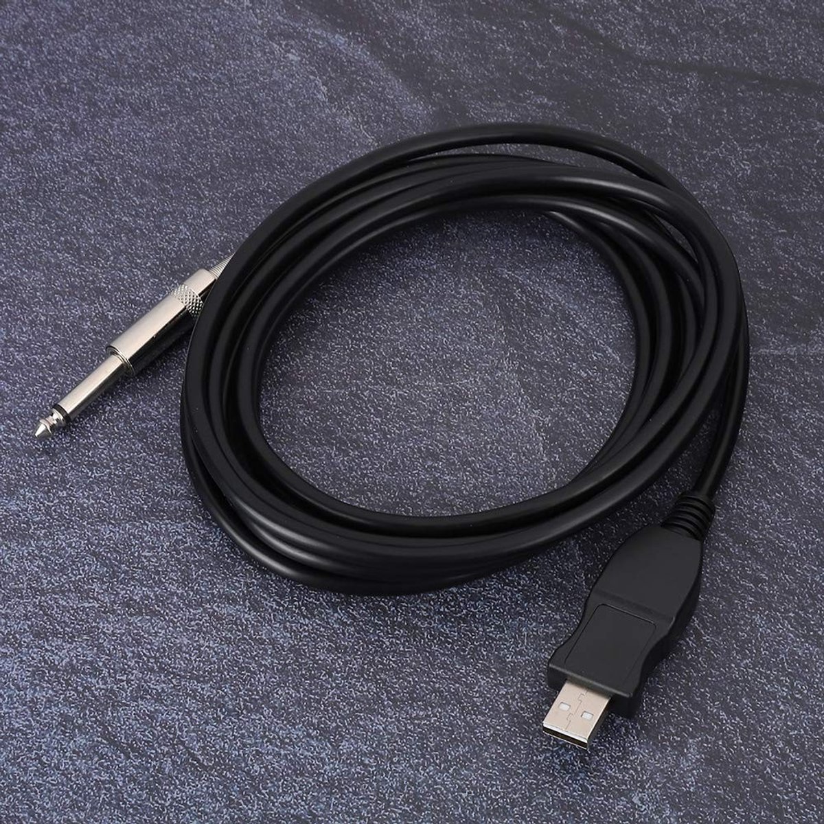 SolidKeus - Professionele Gitaar USB-kabel 300 cm