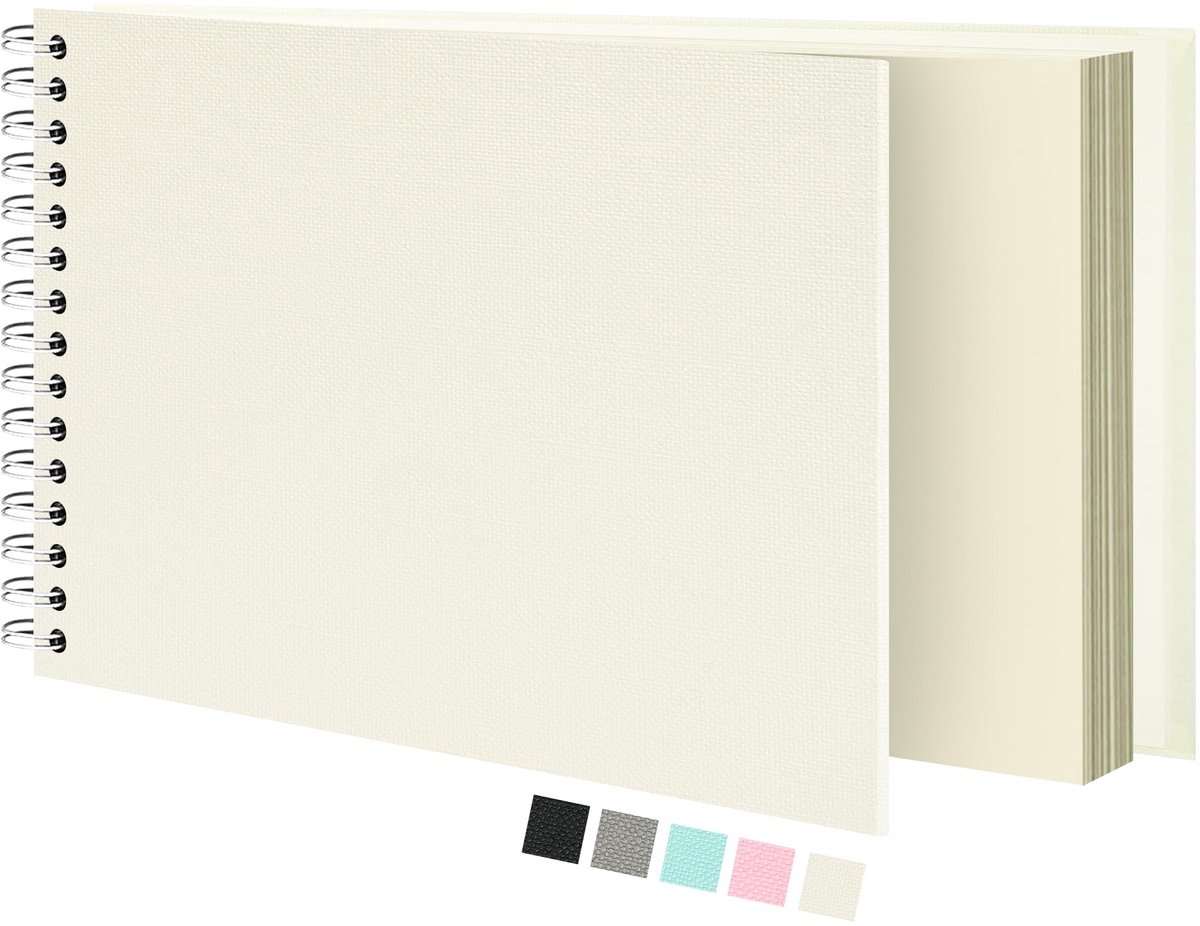SolidKeus - Scrapbook Fotoalbum met Luxe Hard Cover en Witte Pagina's