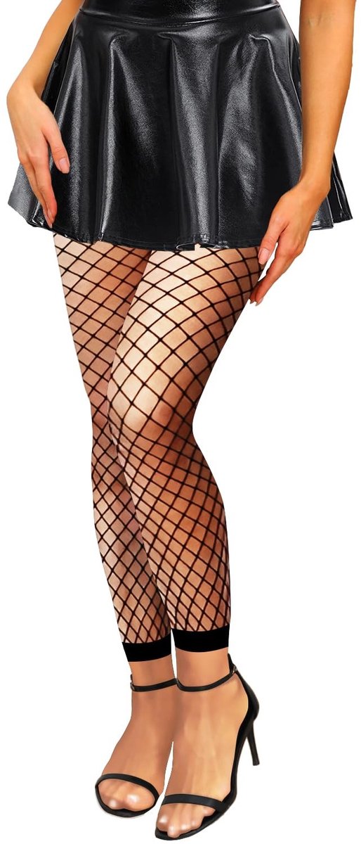 SolidKeus - Vrouwen Voetloze Visnet Panty's voor Festivals en Cosplay