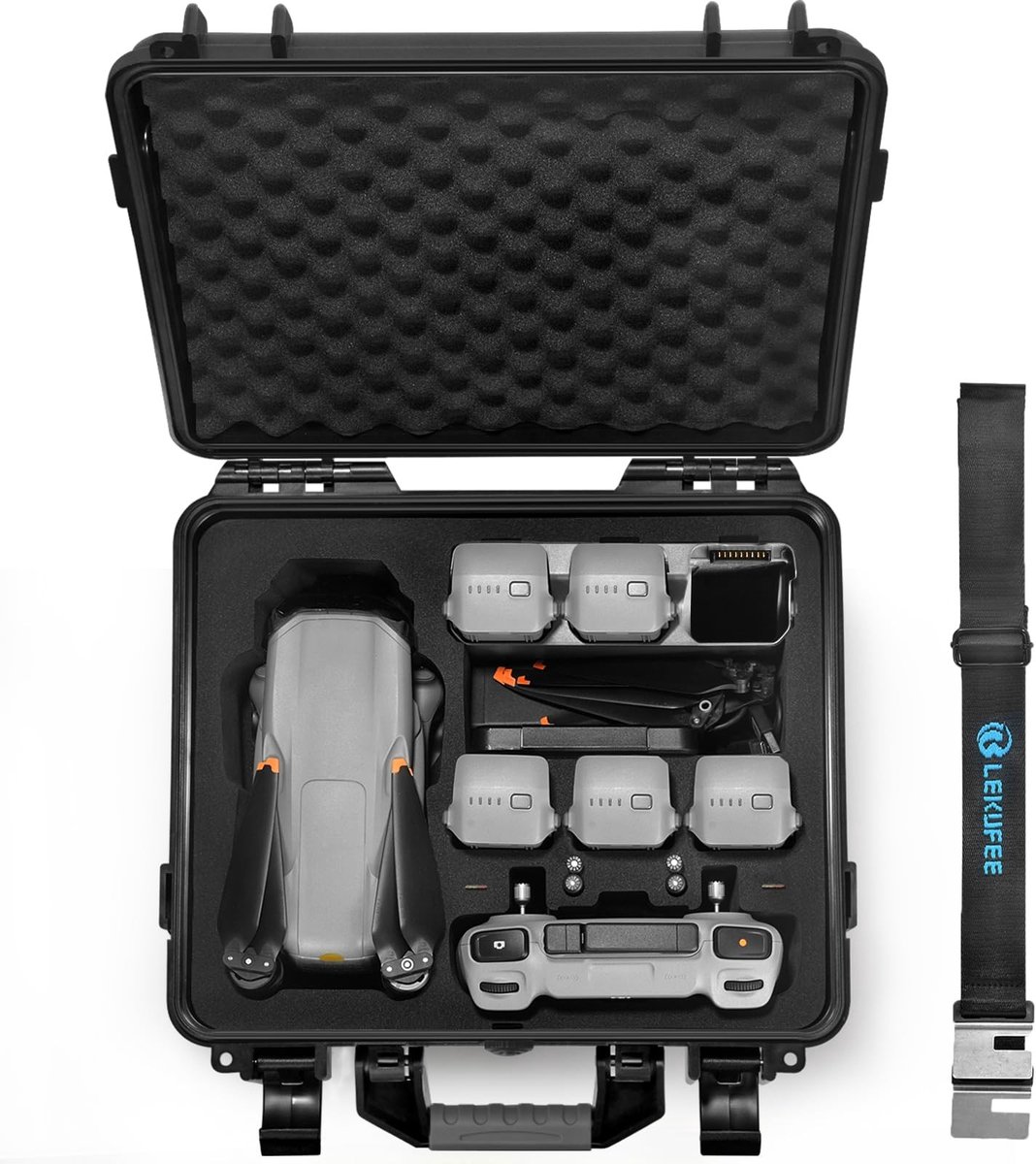 SolidKeus - Waterdichte Harde Draagkoffer voor DJI Air Drone en Accessoires