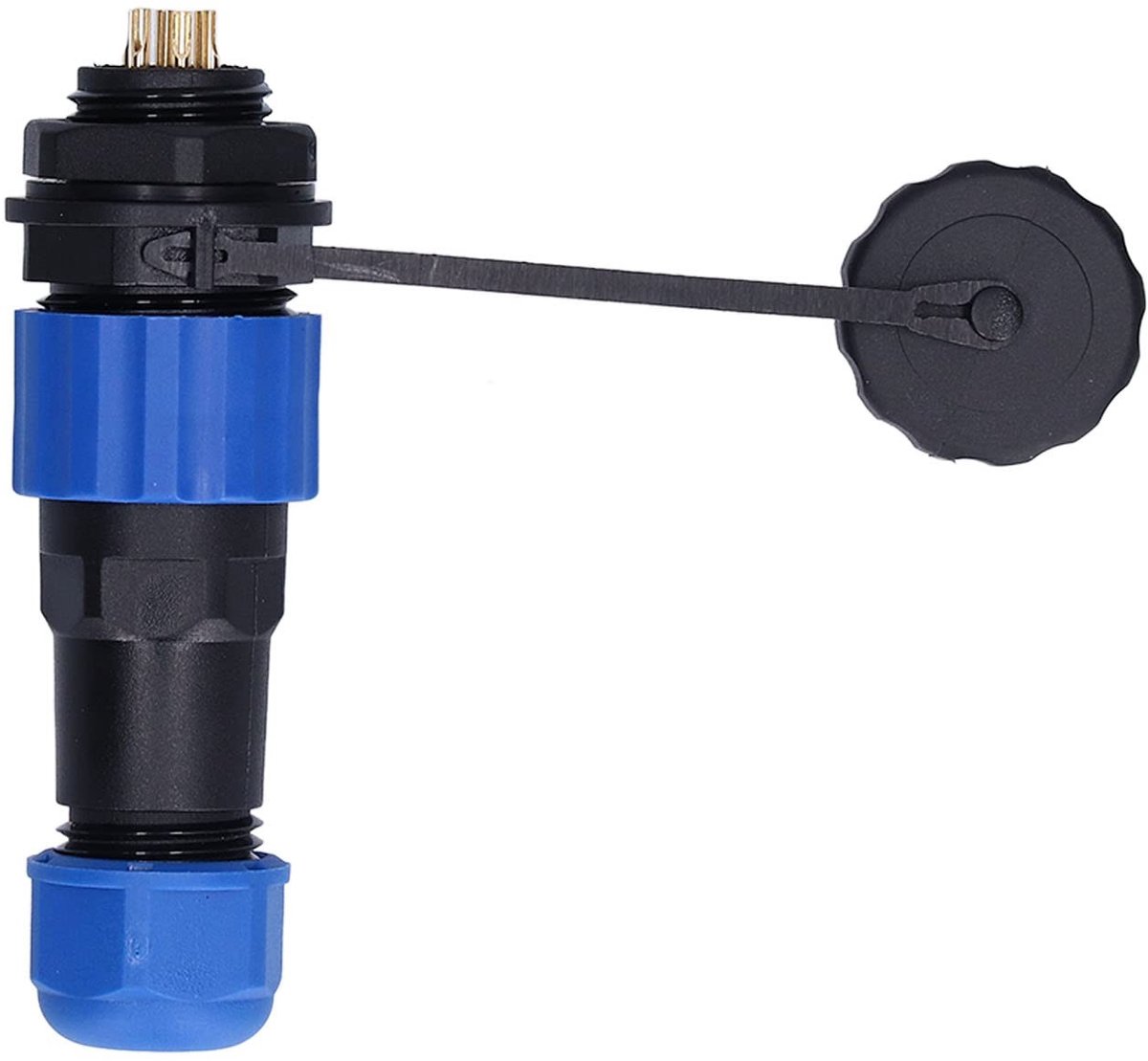 SolidKeus - Duurzame Luchtvaartstopcontact voor Communicatieapparatuur, 250V 5A