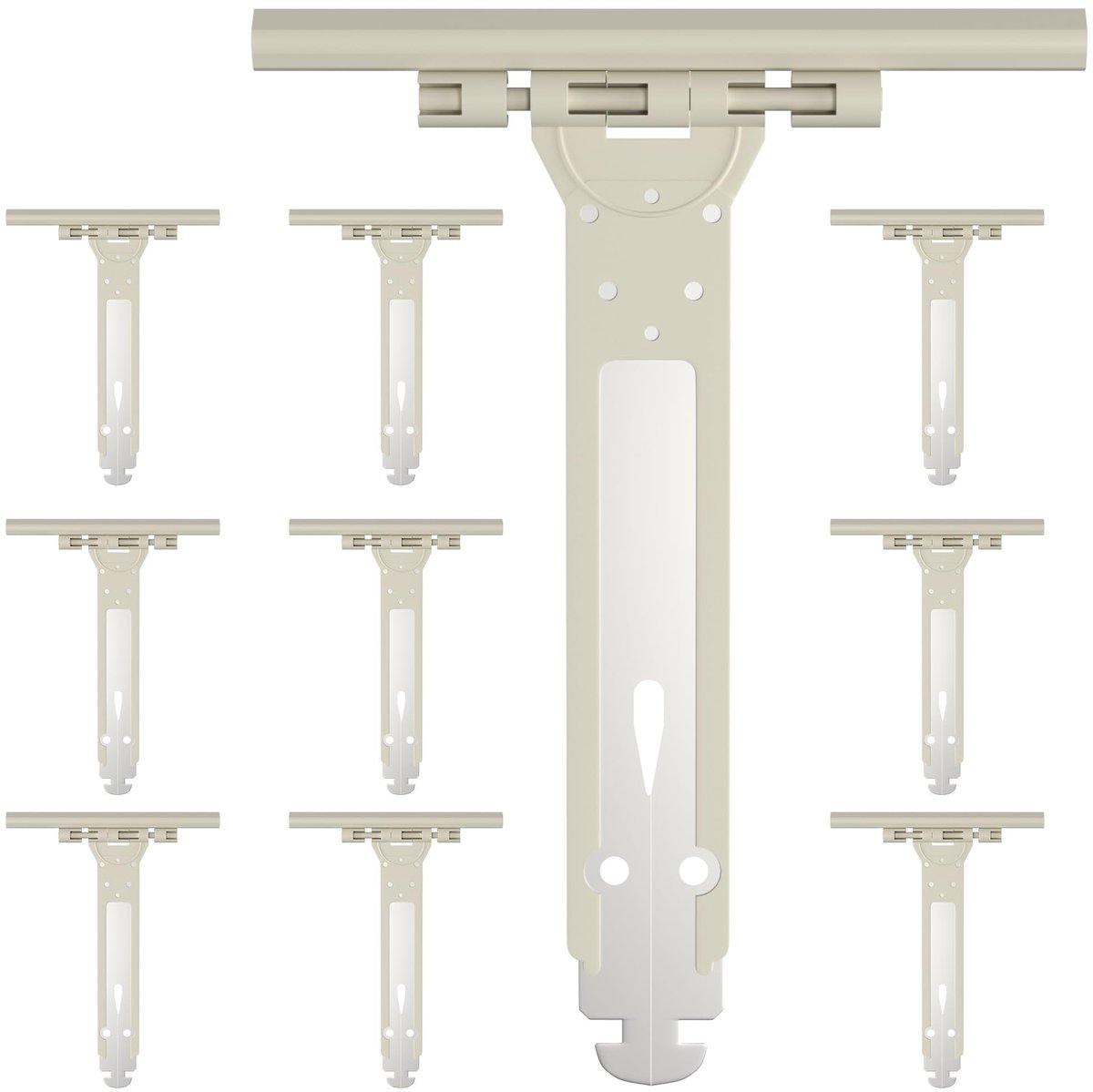 SolidKeus - Set van 10 Nylon Schuifdeurspringveren voor Rolluiken