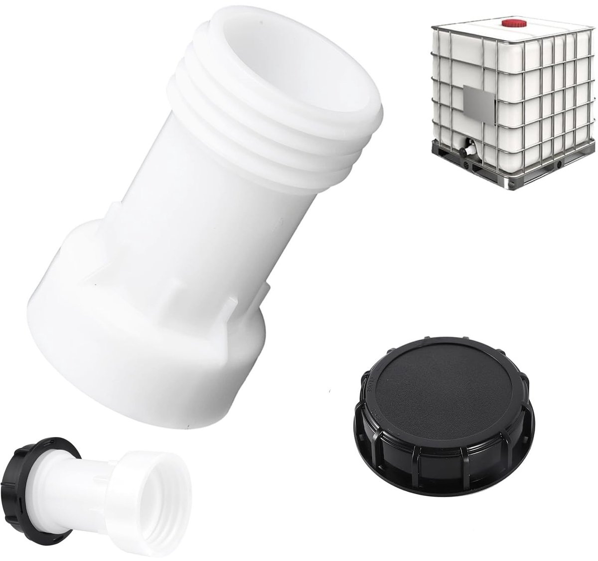SolidKeus - IBC Crane Box 1000 L voor Wateropslag