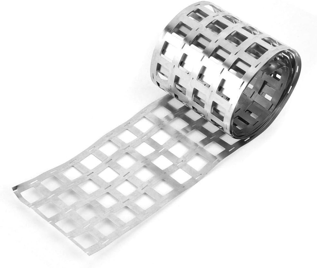 Jadeshay 1M 0,15 mm vernikkelde stalen band voor 18650 solderen tab en high-performance lithium AAA batterij puntlassen (grootte: 6P 0,15 * 107,5 mm)