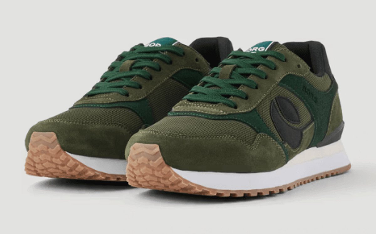 Bjorn Borg Heren Sneaker | Kaki | Maat: 42