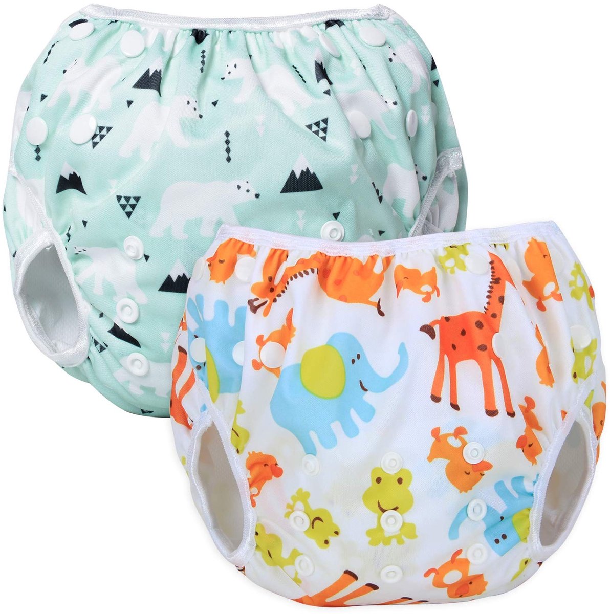 SolidKeus - Herbruikbare Zwemluier voor Baby's, Comfortabel en Aanpasbaar