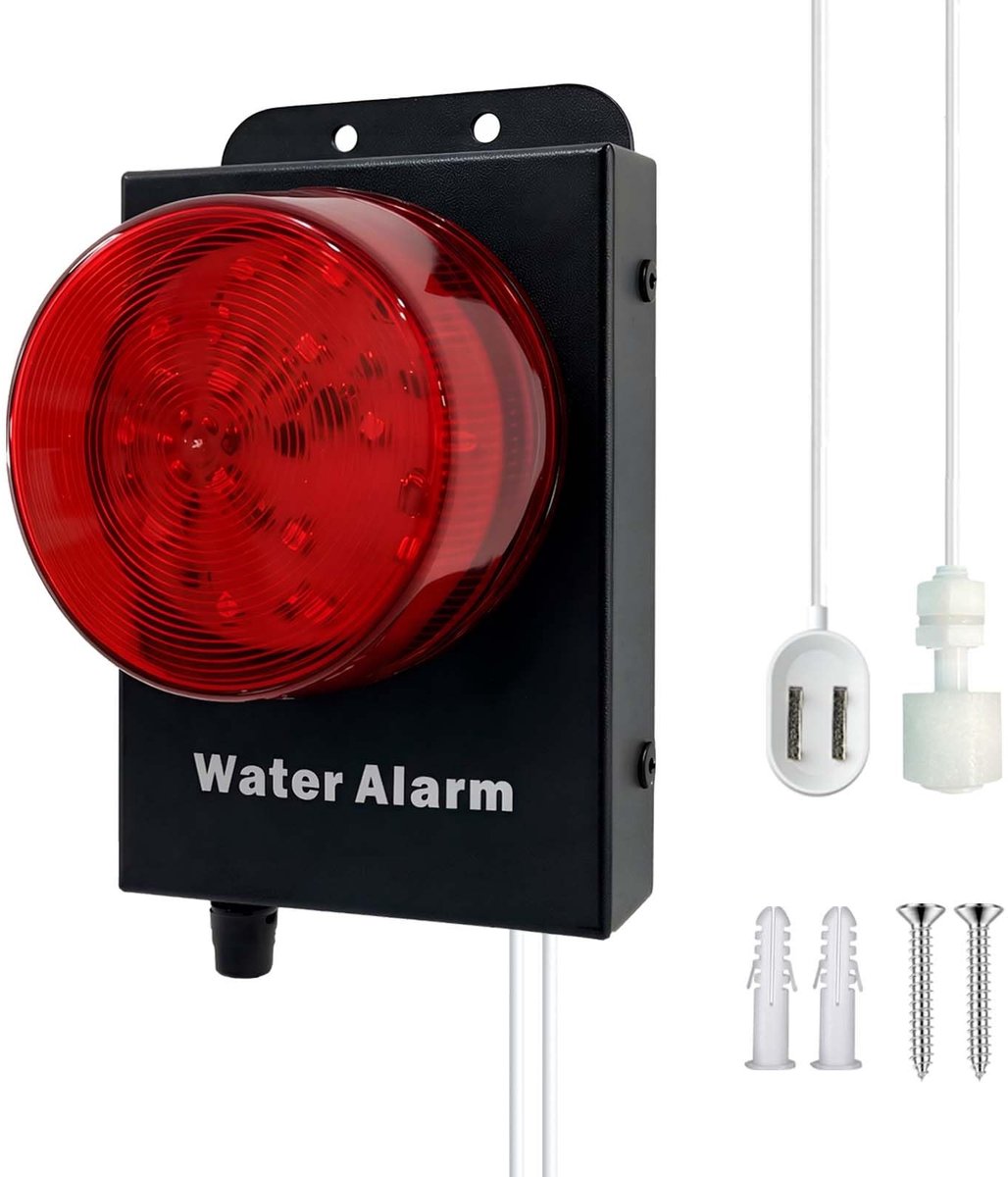 SolidKeus - Waterlek en Waterniveau Alarm met Dubbele Sensor