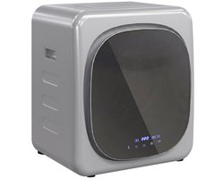 HOMCOM Laundry Dryer-Edelstahl-48L x 40B x 56H cm-Silber