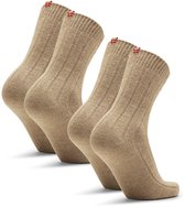 DANISH ENDURANCE Alpaca Wollen Sokken - Warm Thermische - Unisex - 2 paar - Maat 39-42