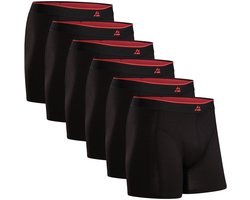 DANISH ENDURANCE Bamboe Boxershorts - Comfortabel Ademend Ondergoed - Heren - 6 paar - S