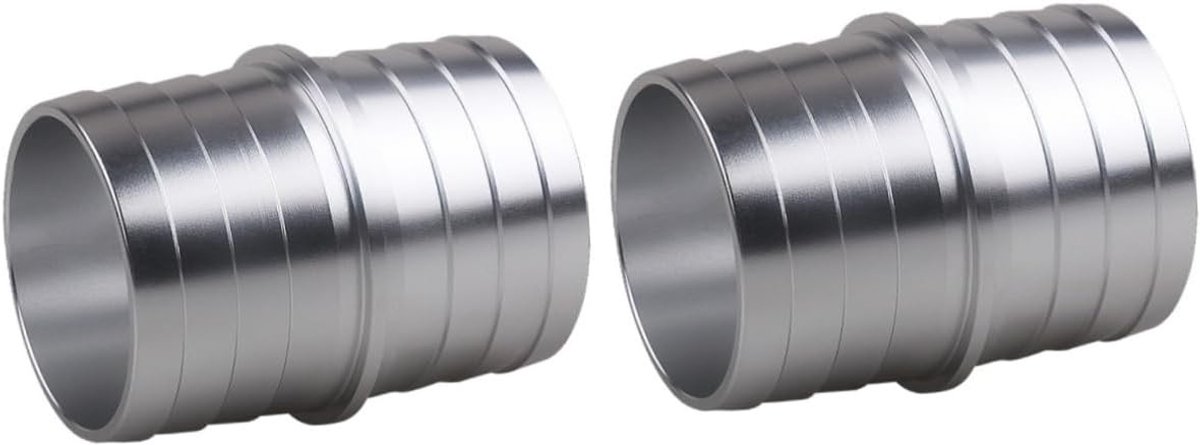 2 stuks koelslang aansluiting met adapter voor koelslang reducer, slangkoppeling en koelvloeistofslang van aluminium legering