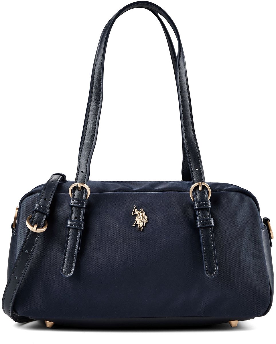 U.S. POLO ASSN. schoudertas Houston Bowling Bag Navy donkerblauw