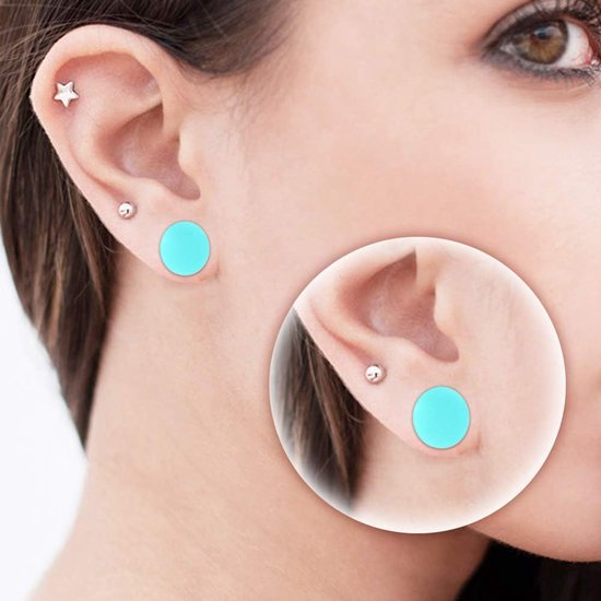 50 paar kleurrijke siliconen oordopjes set oorplugs double flared oortunnels stretchers oor piercing sieraden 6 mm - 16 mm — afbeelding 3