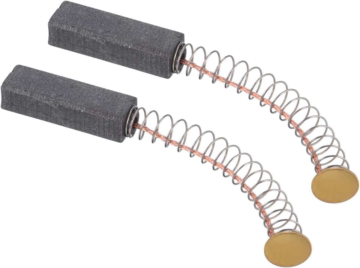 Vervangende koolborstels 6 mm x 8 mm x 24 mm, 2 stuks koolborstels voor elektrisch gereedschap