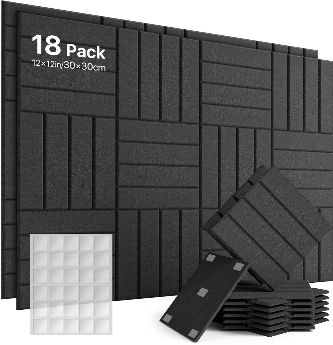 Dailygoods- Pinnwand Groot - 18-delige Set - 100% Recyclebaar Polyester - Zelfklevend - Decoratief Memoboard - 180x90 cm - Prikbord