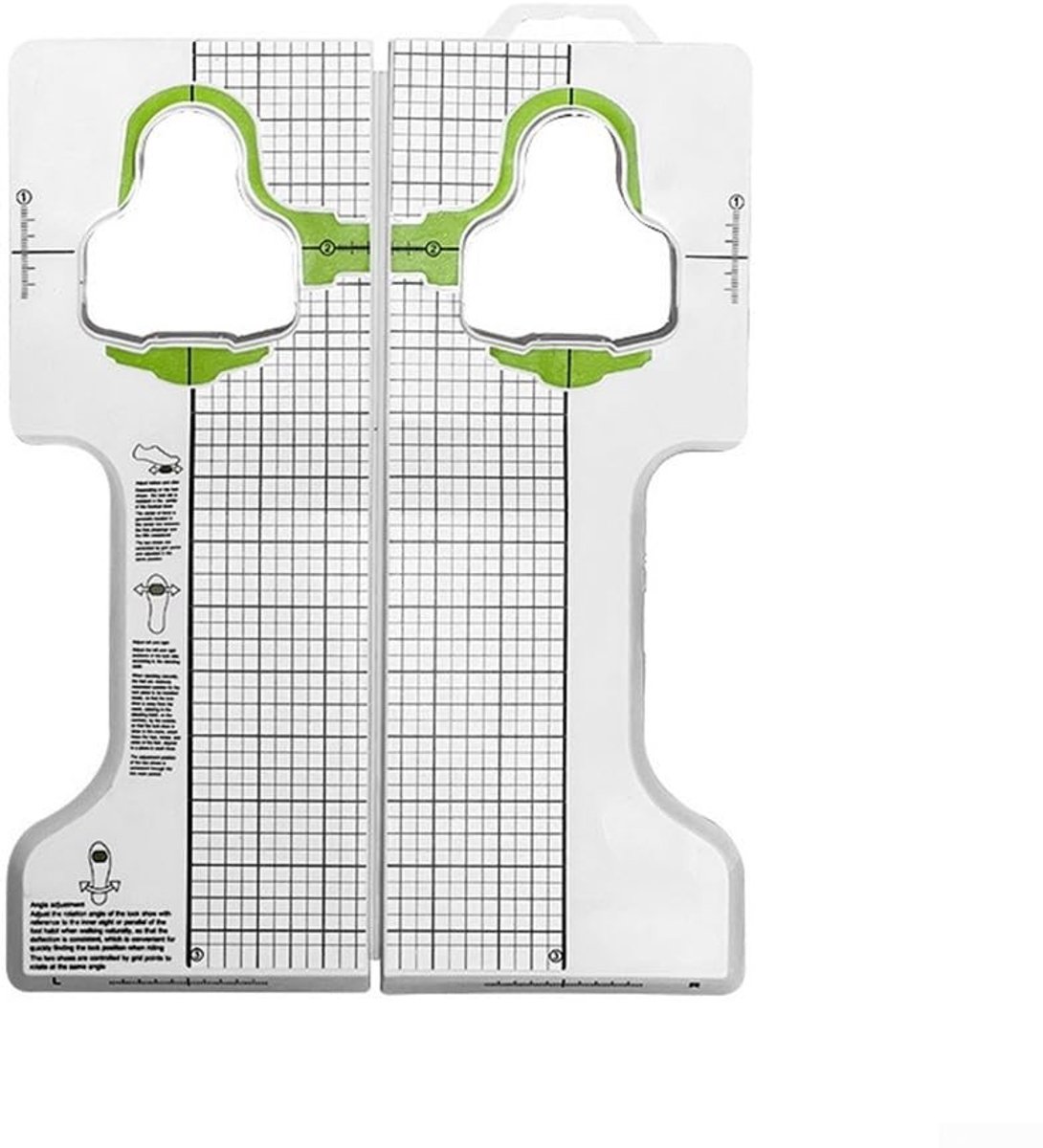 Dailygoods- Pedaal Cleat Aanpassingsgereedschap - Fijnafstelling - Voetplaatsing - Compatibel met Schoenhaken - Verbeterde Rijprestaties - Lichtgewicht Polypropyleen - Fietspedaal