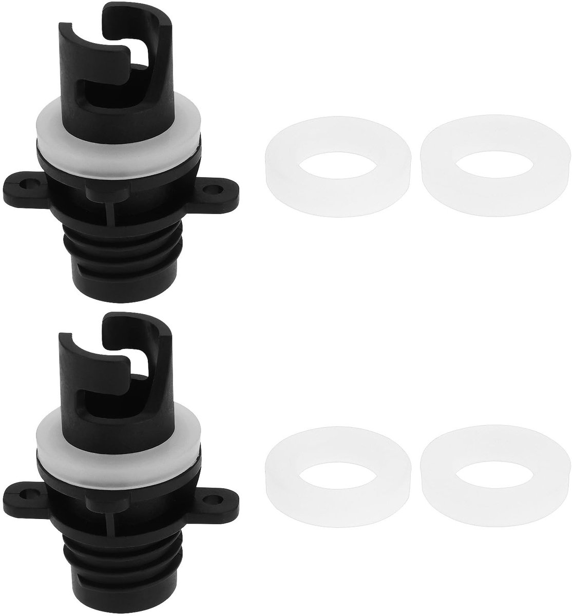 Dailygoods - Paddle Board Pomp Adapter met O-Ringen voor Halkey-Roberts Ventielen