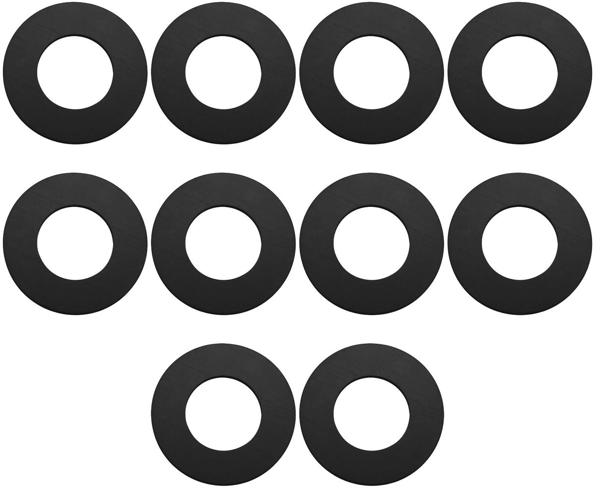 Dailygoods- Rubber Wasmachines 10 Stks - 42mm/22mm/2mm - Geschikt voor 1/2" Kranen - Eenvoudig te Installeren - Duurzaam Rubber - Hoge Betrouwbaarheid - Afdichtring