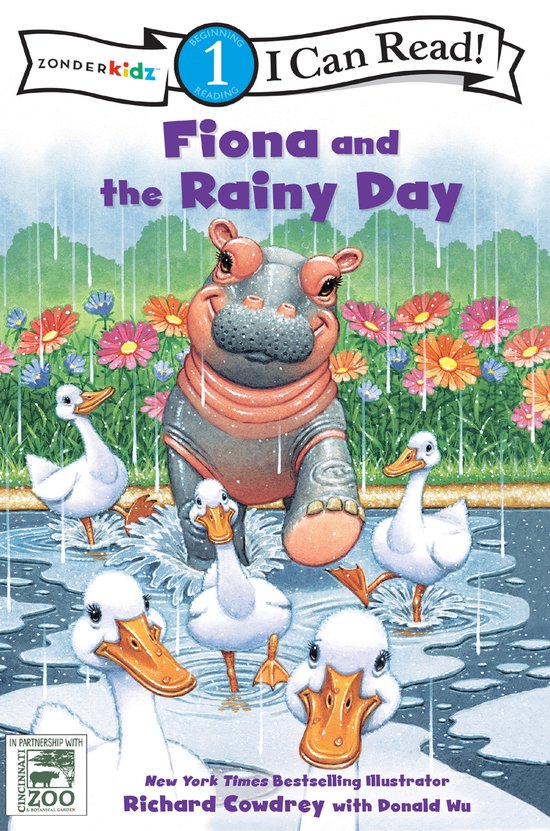 I Can Read! / A Fiona the Hippo Book- Fiona and the Rainy Da ... - cover