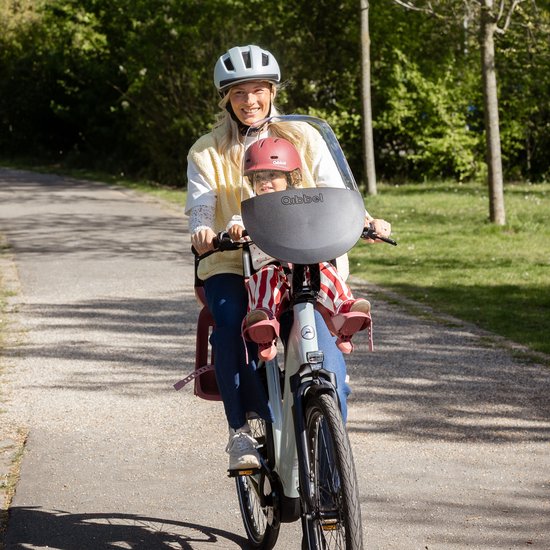 Qibbel Air windscherm + toybar pebble grey van Qibbel — afbeelding 3