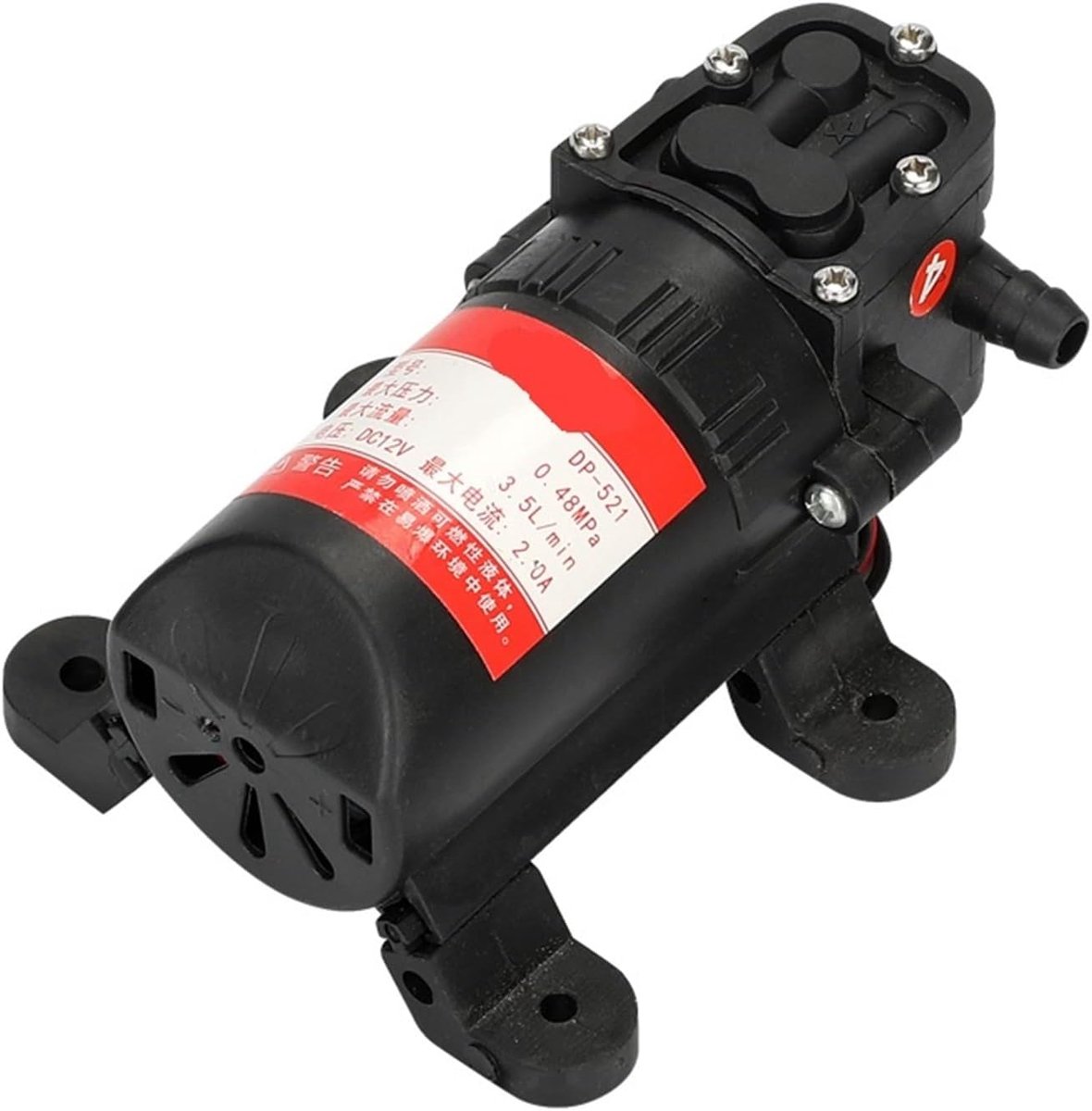 Membraanpomp - Waterpomp Hogedruk - Landbouw Spuit - Laag Stroomverbruik - 12V 35L/min - Niet gespecificeerd