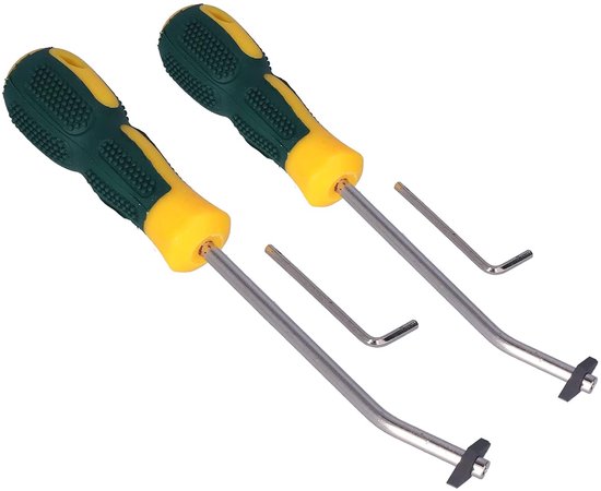 Voegenschraper Set - Handmatige Reiniger - Tegels Reinigen - Duurzaam Materiaal - 2 Sets - Grijs — afbeelding 4
