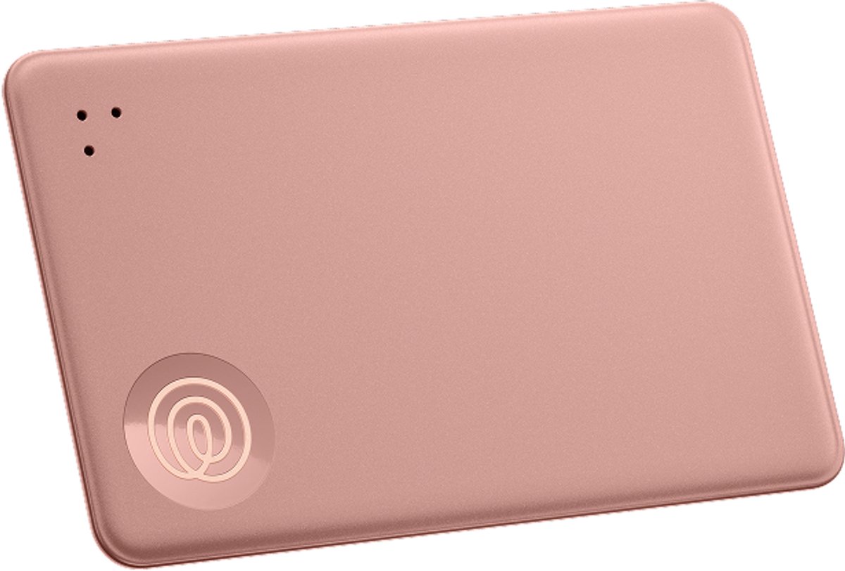 Life360 Tile Slim - Krachtige Bluetooth Tracker - Item locator voor Portemonnee, Bagagelabels, Paspoort - 1 stuk (Blush)