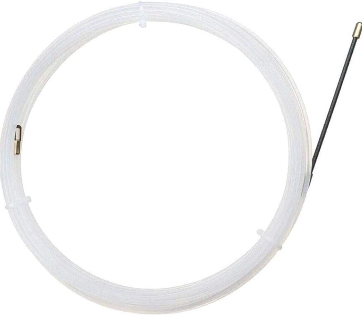 SnelShoppen - 15m Fibra di Vetro Kabel Stang voor Kabelinstallatie - Flexibel, Duurzaam, 4mm Diameter - Ideaal voor Wanden, Vloeren, Zolder, en Meer