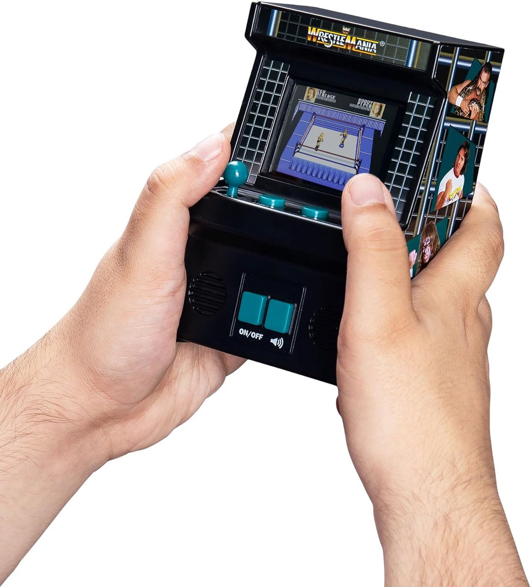 SnelShoppen - Mini Retro Handheld Arcade Game met Joystick en Geluid - Voor Fans van Actie en Verzamelaars - Volledig Kleurenscherm, Inclusief Batteri