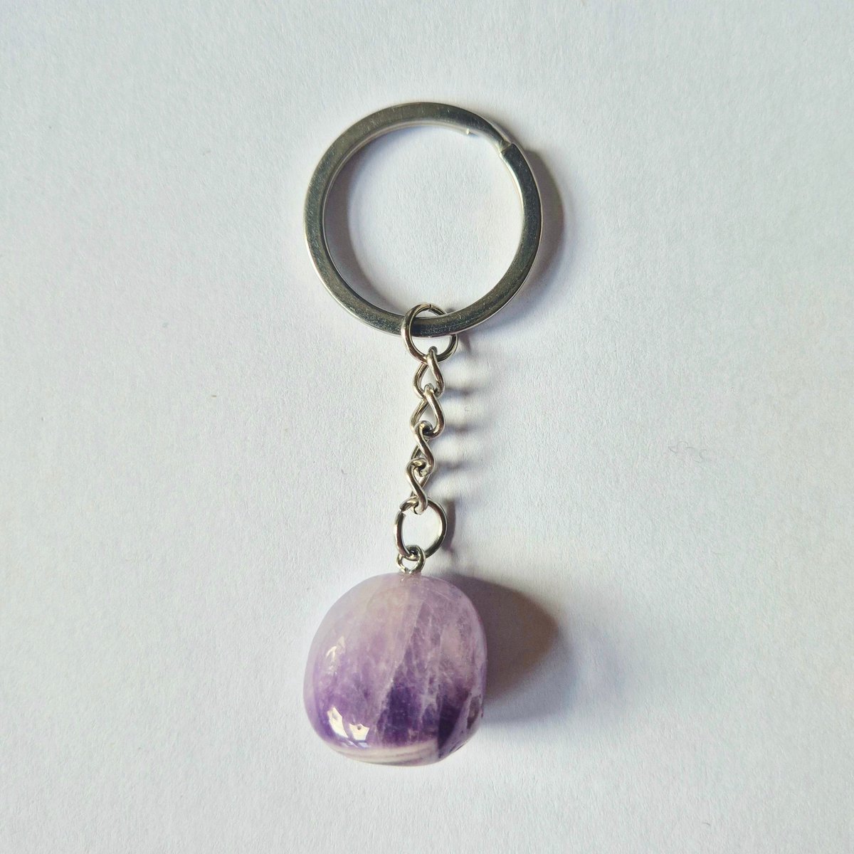 Edelsteen Sleutelhanger – Natuurlijke Crystal Keychain