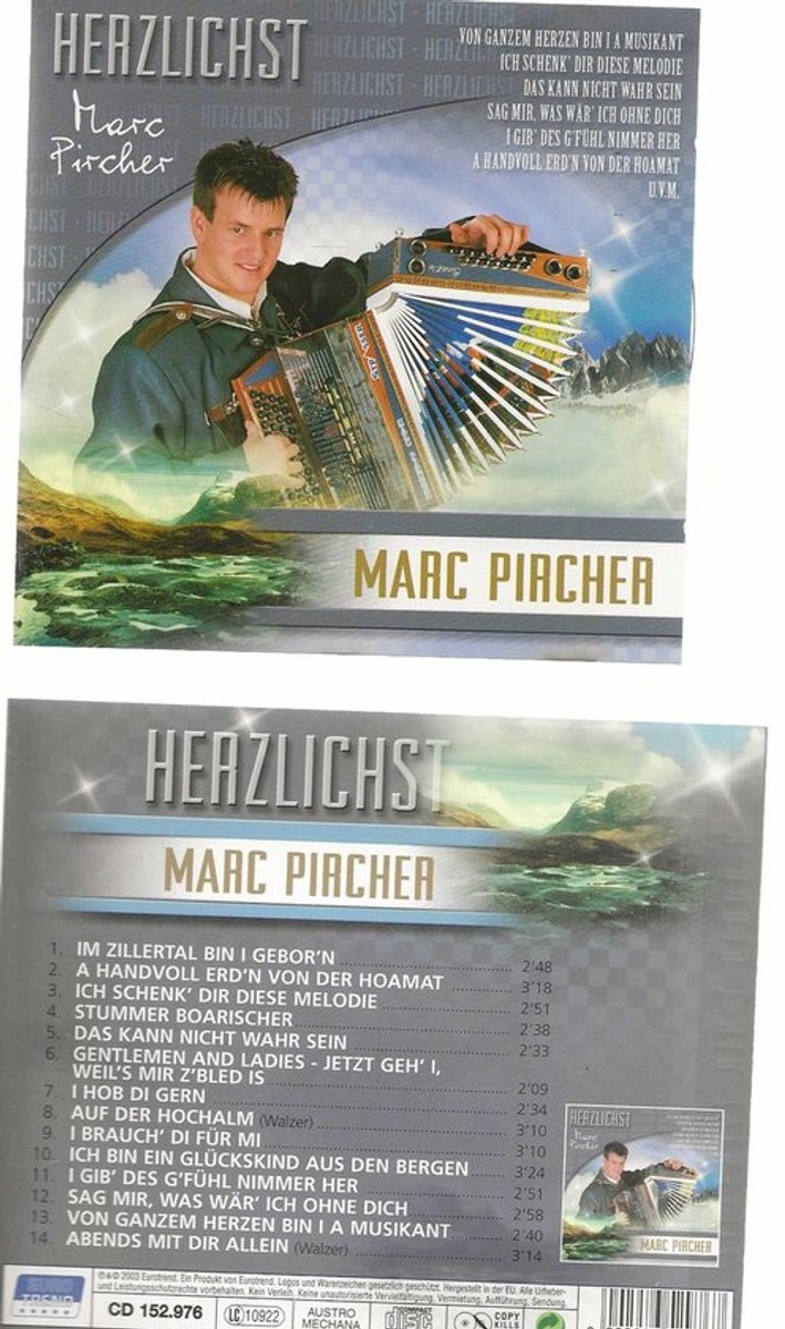 MARC PIRCHER - HERZLICHST