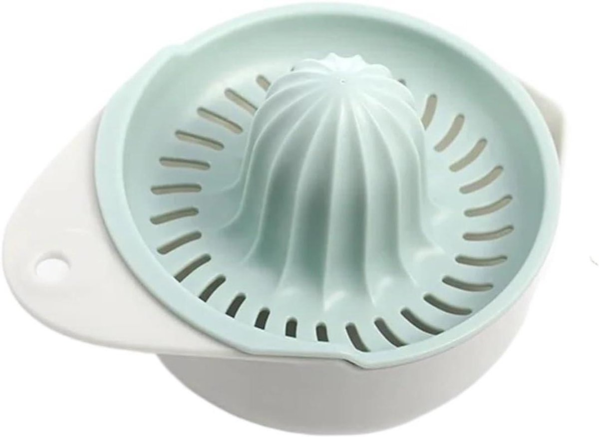 Handmatige Citruspers - Sapcentrifuge Keuken - Vers Sap Maken - Verhoogt Sapopbrengst - 10x10x10 mm - Blauw