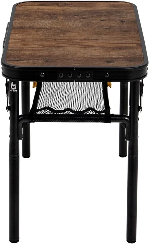 Outdoor tafel - Klaptafel camping - Buiten koken - Afneembare poten - 56x34 cm - Houtlook van OutDoor — afbeelding 2