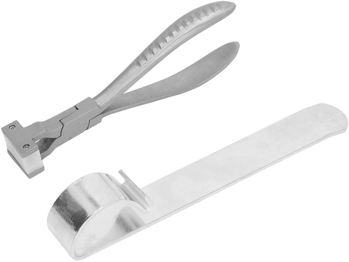 Dailygoods- Ringtang - Precisie Bending Tool - Armband Bender - Handgereedschap - Roestvrij Staal - Verstelbare Hoek tot 180 Graden - Juweliersgereedschap