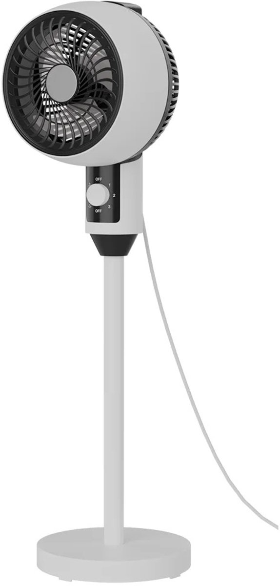 Cellista Luchtcirculatieventilator - Standventilator - Oscillerende Ventilator - Elektrische Ventilator 45W - 92 cm - 3 Snelheden voor Krachtige Luchtcirculatie en Koeling
