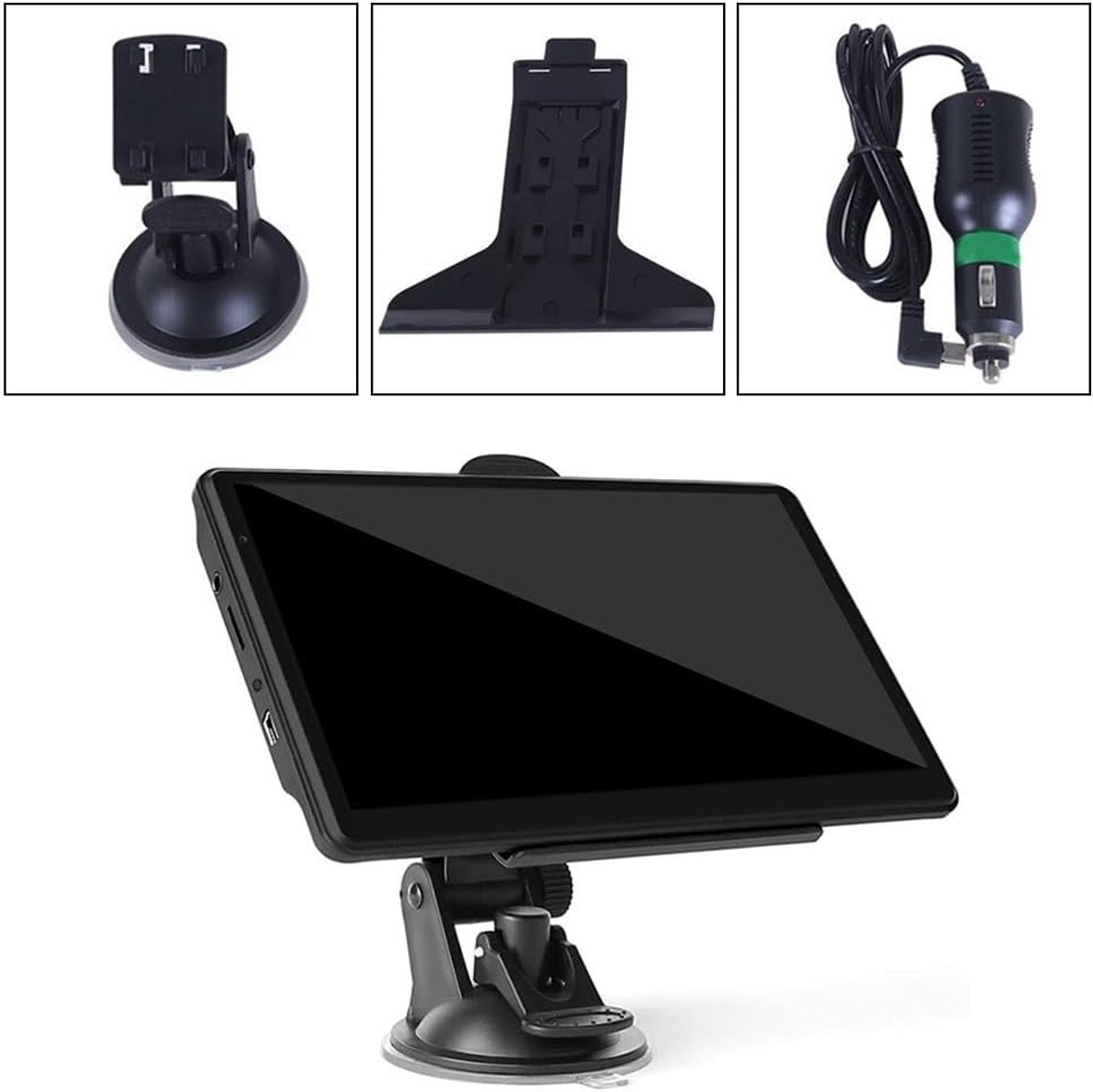 GPS Navigator - Navigatiesysteem Auto - Europa Navigeren - HD Touchscreen - 7 Inch - Zwart – foto 3