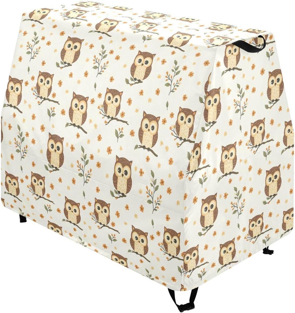 Water Tafel Cover - Speeltafelhoes Outdoor - Kinderspeelgoed Beschermen - Verzilverd Stof - 104x63x84 cm - Cartoon Uil