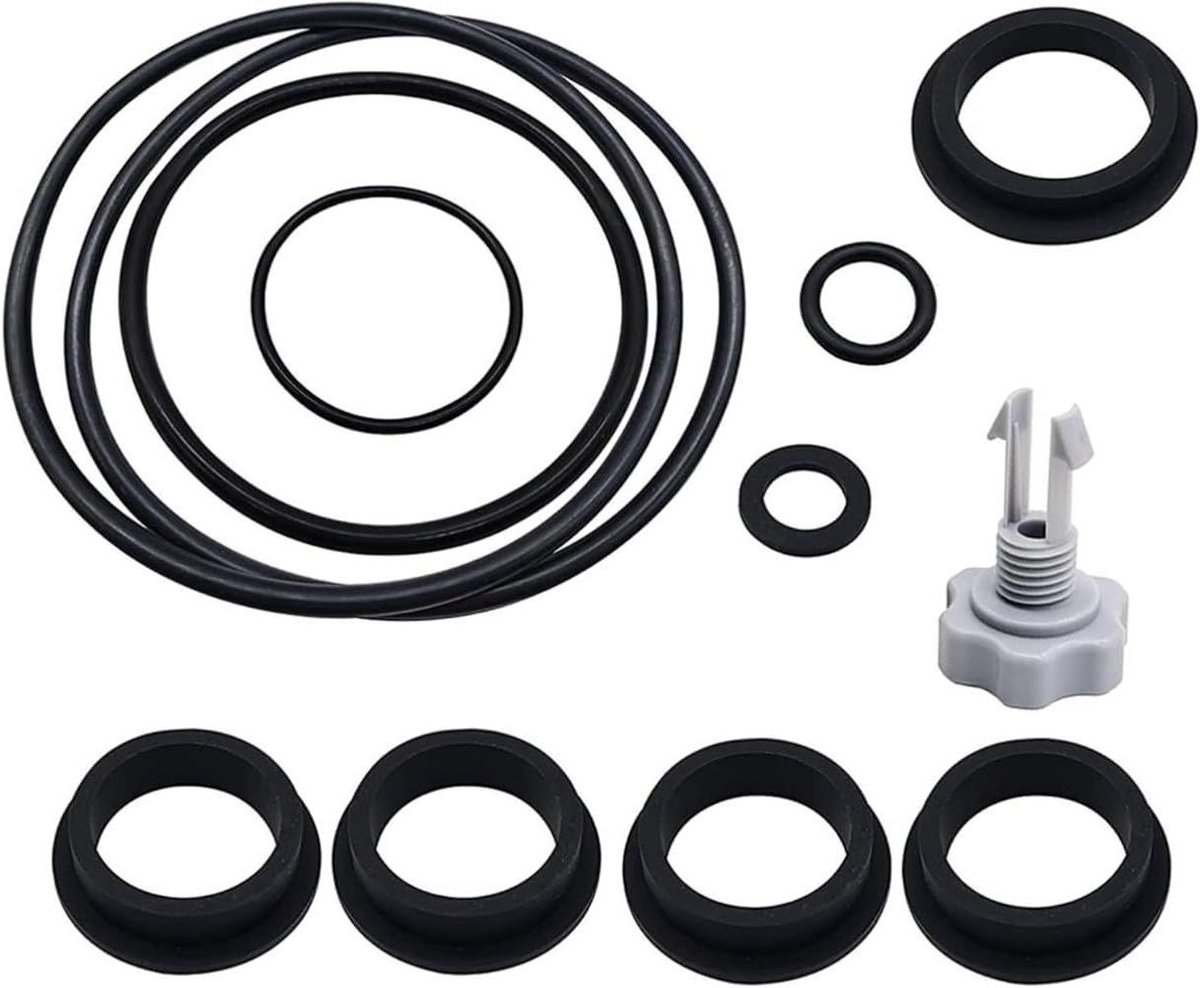 Zandfilterpomp Onderdelen – Reparatieset Ventiel – Zwembad Onderhoud – Effectieve Lekbescherming – 1 Set – Zwart Zandfilterpomp Onderdelen – Reparatieset Ventiel – Zwembad Onderhoud – Effectieve Lekbescherming – 1 Set – Zwart