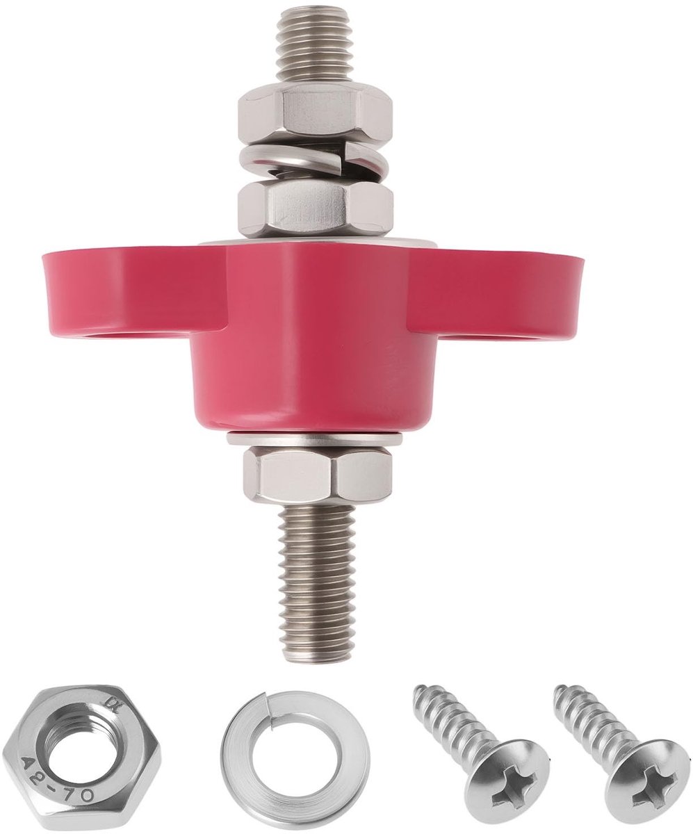 Dailygoods - Roestvrijstalen Power Junction Post 250A voor Door Schot of Firewall
