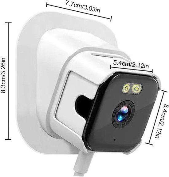 Raamcamera 2K met AI Anti-Reflectie - Beveiligingscamera voor Binnen - Dual-Band WiFi, Bewegingsdetectie & Nachtzicht van RaamCamera — afbeelding 5