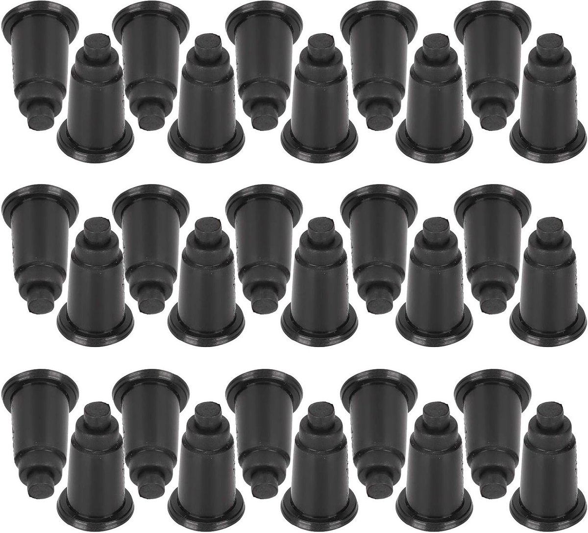 SnelShoppen - 30PCS Aquarium Bodemfilter Plaat Verdelers - In hoogte verstelbare Plastic Scheidingswand voor Vissen Tank - Duurzaam en Milieu-vriendel