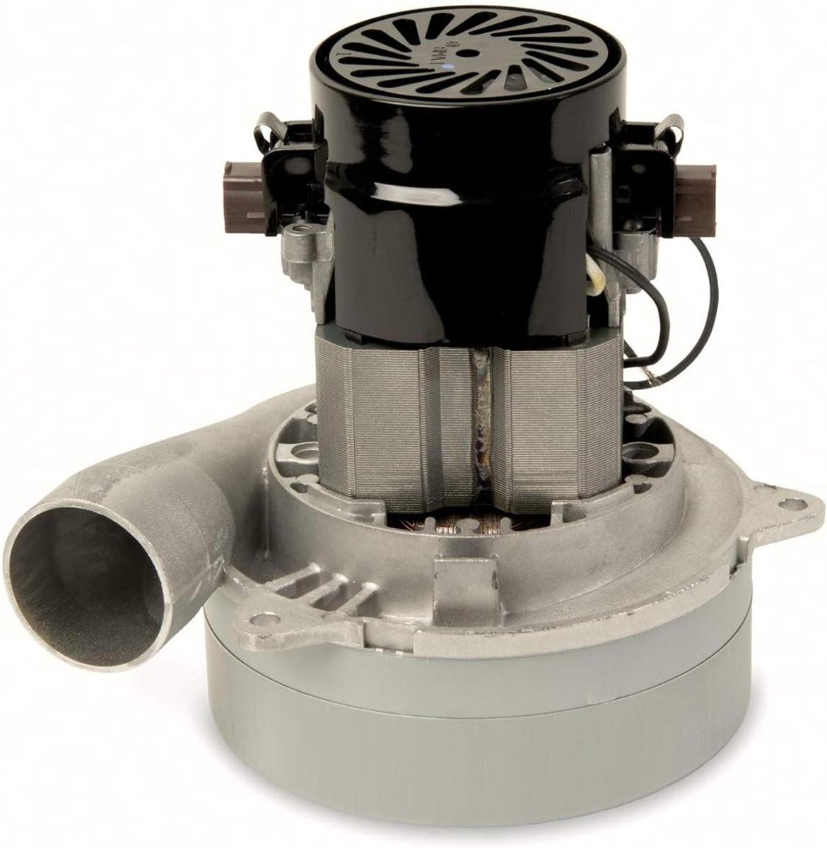 Stofzuigermotor - Zuigturbine Motor - Pelletblazer Aandrijven - Originele Motor - 1450 Watt - Zilver