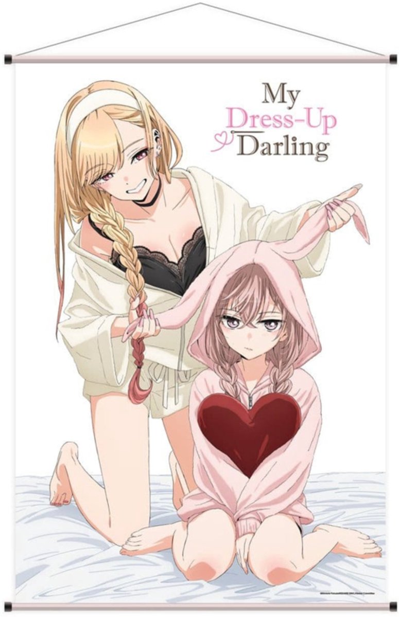 Sakami Merchandise My Dress-Up Darling Wallscroll Marin & Sajuna 60 x 90 cm Poster & Wallscrolls