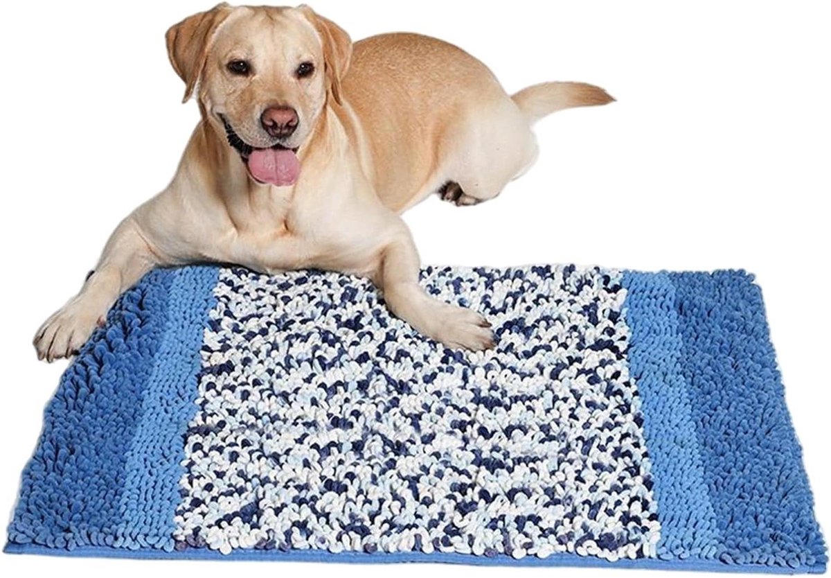 Snuffelmat voor puppy's - Interactieve voermat - Voedselverrijking - Vertraagt eten - 36 x 30 x 16 cm - Uniek