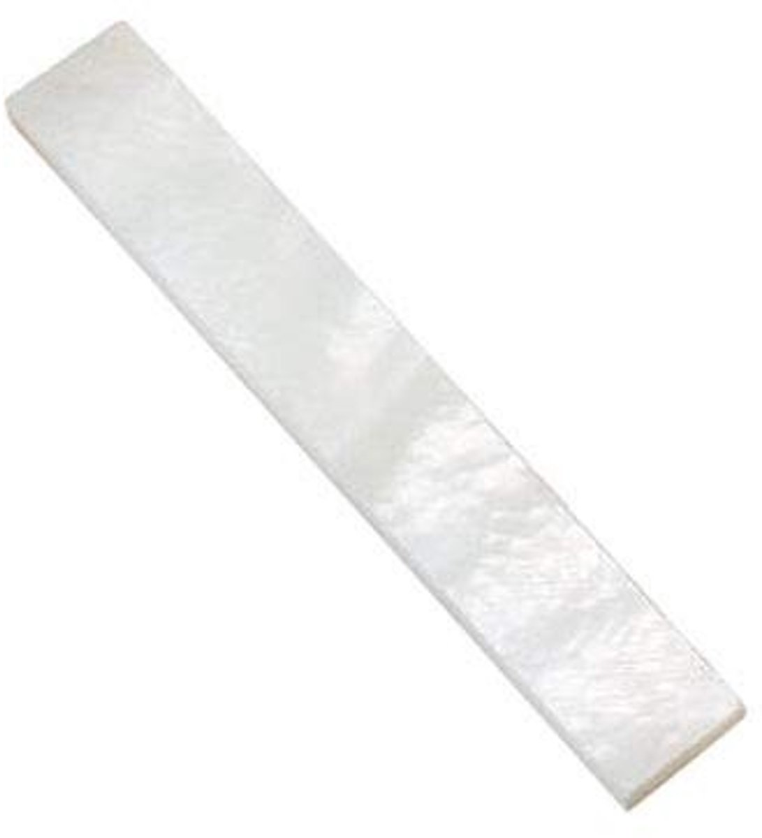 Dailygoods- Inlay Materiaal 10 Stuks - Natuurlijke Moeder van Parel - Gitaar Onderdelen - DIY Inlays - Decoratieve Strips - 43x7x1.2mm - Gitaarinlays