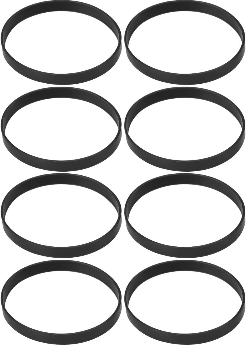 Dailygoods- Locomotiefwielen 25mm - Rubber Wielen - 8 Stuks - Lichtgewicht - Duurzaam - Compatibel met Flyer - Modelwielen