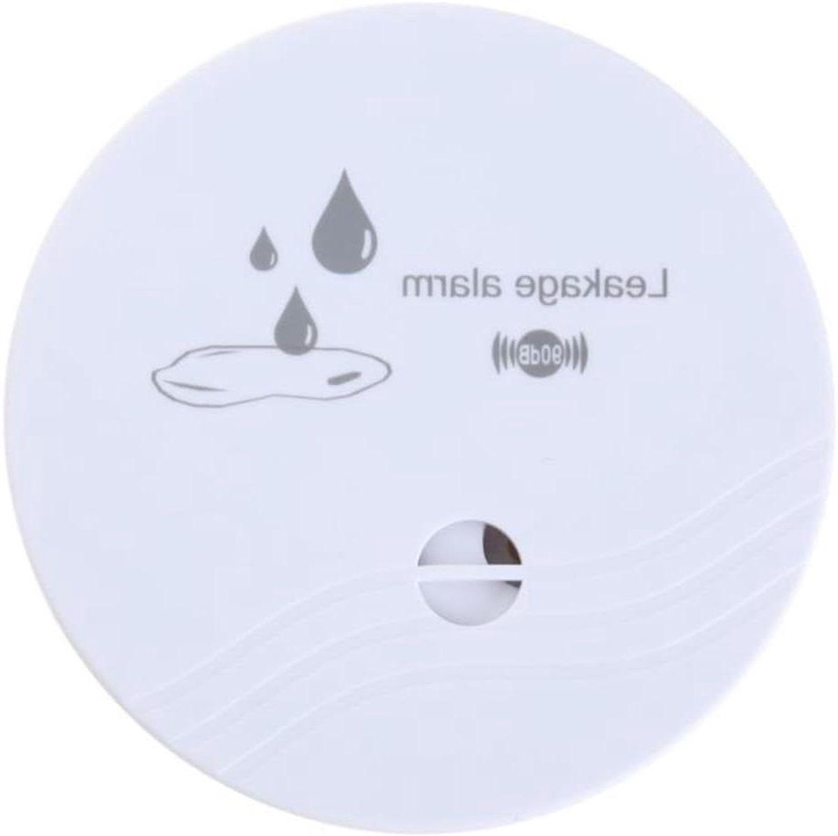 Water Detector - Lekkage Alarm - Waterschade Voorkomen - Hoge Gevoeligheid - Batterij Aangedreven - Wit